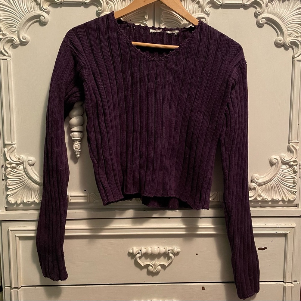 Vintage Cropped Sweater